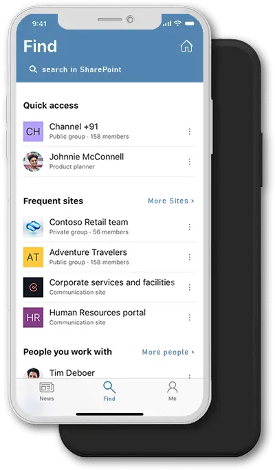SharePoint on mobile